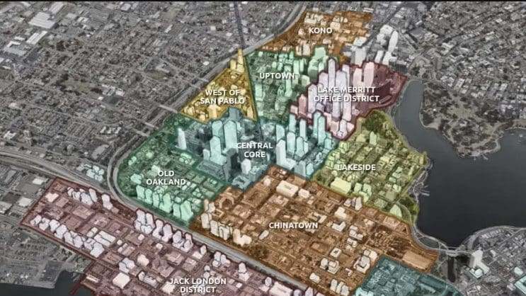 Oakland reveals 20-year plan for downtown